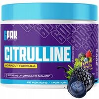 CYTRULINA Jabłczan 6PAK 66 PORCJI Przedtreningówka POMPA Mięśniowa