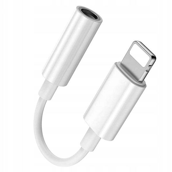 ORYG PRZEJŚCIÓWKA LIGHTNING JACK 3.5MM IPHONE zdjęcie 3