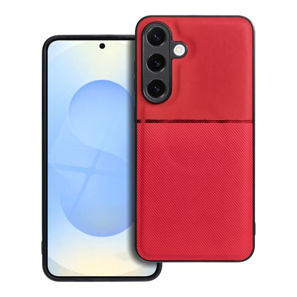 Futerał NOBLE do SAMSUNG S25 Plus czerwony zdjęcie 1