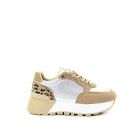 GOE Damskie sneakersy brązowe RR2N4070 BROWN 38