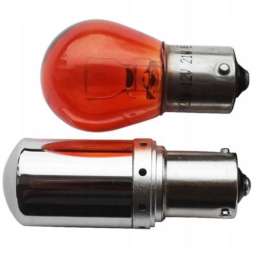 2x PY21W BAU15s CANBUS LED POMARAŃCZOWE ŻARÓWKI KIERUNKOWSKAZÓW 12V KPL. na Arena.pl