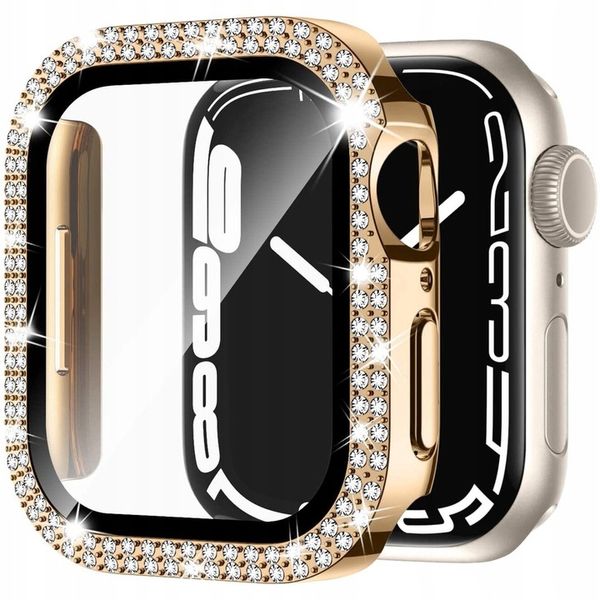 2w1 ETUI + SZKŁO DO APPLE WATCH 4/5/6/7/8/9/SE 40/41/44/45MM KOLORY zdjęcie 12