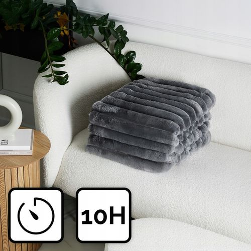 Koc elektryczny DUŻY 180x160 Mata grzewcza Yoer pilot LCD gruby 160W +Timer na Arena.pl