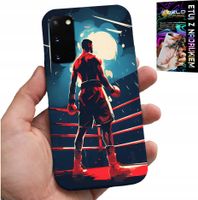 ETUI DO SAMSUNG GALAXY S20 - BOKS SPORTY WALKI BOKSERZY WZORY + FOLIA