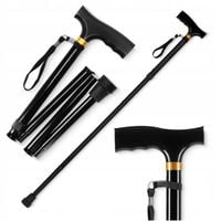 LASKA REHABILITACYJNA SKŁADANA STABILNA SPACEROWA DLA SENIORA