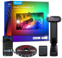 Govee TV Backlight T2 LED 55-65 cali RGBIC Wi-Fi+BT