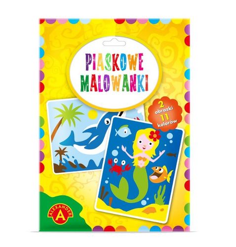 Piaskowe malowanki-Syrenka, Delfin 20922 na Arena.pl
