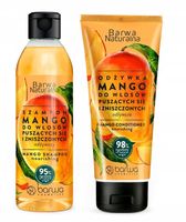 BARWA NATURAL MANGO ZESTAW SZAMPON + ODŻYWKA 300ml + 200ml