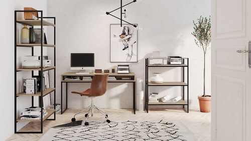 LF6 - Metalowy regał mini LOFT na Arena.pl