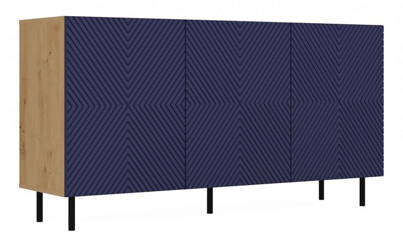 Komoda KAMA 3D/K ARISAN GRANAT zdjęcie 1