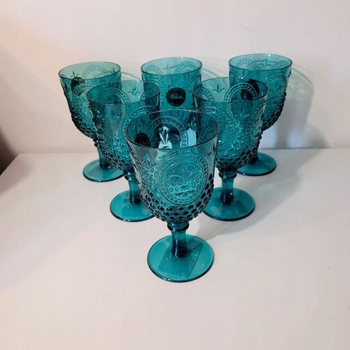 Zestaw 6 kieliszków akrylowych ZHP Aquamarine do wody na Arena.pl