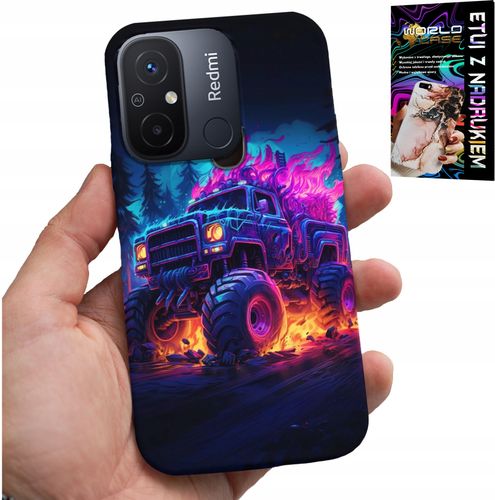ETUI DO XIAOMI REDMI 12C - MONSTERTRUCK MEGA CIĘŻARÓWKA WZORY CASE na Arena.pl