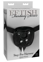 uprząż do strap on fetish fantasy series stay put harness czarna