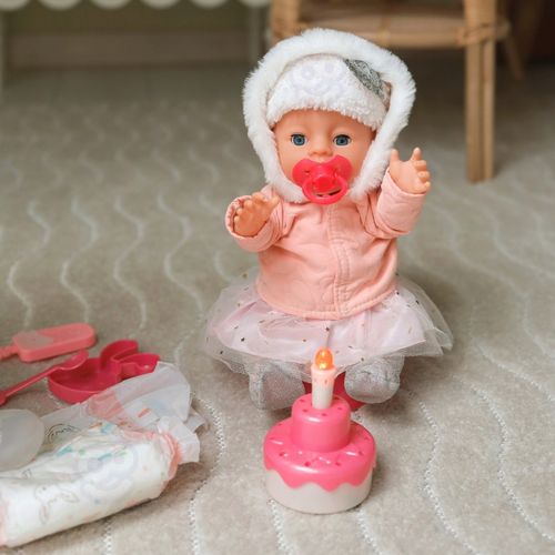 WOOPIE ROYAL Lalka Interaktywna Mała Zosia ma Urodziny 35 cm + Akc. na Arena.pl