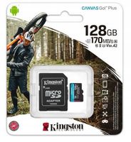 Kingston Karta Pamięci microSD 128 GB Go Plus 170/90 MB/s
