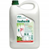 LUDWIK Płyn do mycia naczyń miętowy Duży zapas 5L