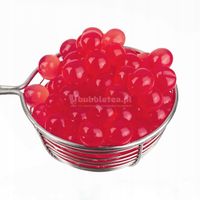 Kulki do Bubble Tea MALINA 3,4 kg | Popping boba kawior o smaku owocowym