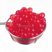 Kulki do Bubble Tea MALINA 3,4 kg | Popping boba kawior o smaku owocowym
