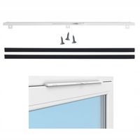 Nawiewnik okienny Nawiewniki okienne AIR BOX BEZ WIERCENIA MONTAŻ 5