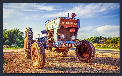 Magnes na lodówkę Traktor zdjęcie 2