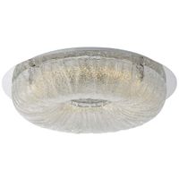 Plafon LAMPA sufitowa MERCER MX15118-1A-36W Italux metalowa OPRAWA okrągła LED 36W 3000K glamour chrom