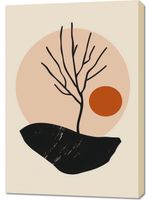 Obraz 70x100cm Nagie Drzewo