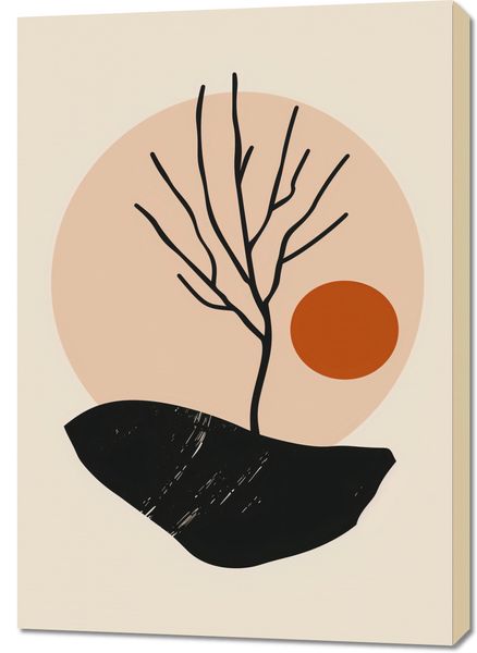 Obraz 70x100cm Nagie Drzewo zdjęcie 1