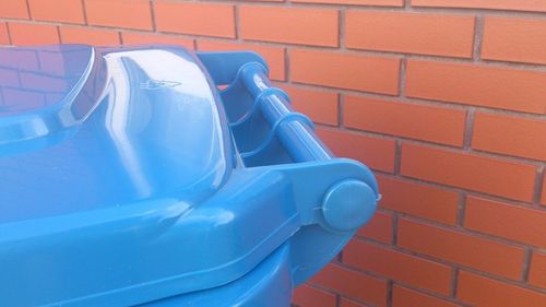 POJEMNIK KOSZ 120L NA ŚMIECI ODPADY NIEBIESKI HIT na Arena.pl