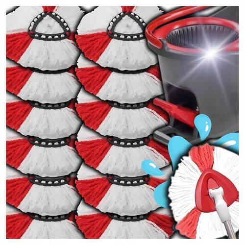 12X WKŁAD DO MOPA OBROTOWEGO VILEDA TURBO WKŁAD ZAPAS KOŃCÓWKA MEGA CHŁONNE na Arena.pl