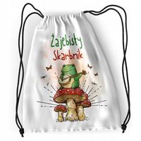 Plecak Dla Skarbnika Sportowy Szkolny Worek Torba Z Nadrukiem Ze Zdjęciem