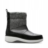 Clarks śniegowce damskie UN VISTA WALK2 BLACK rozmiar 36