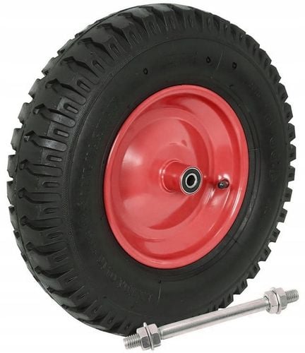 KÓŁKO KOŁO DO TACZKI WÓZKÓW 40CM 6PR 4.00-8 400-8 400x8 MOCNE na Arena.pl