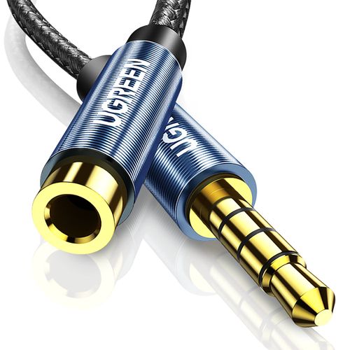 Kabel UGREEN adapter przedłużacz AUX mini jack 3,5 mm 2m niebieski (AV118) na Arena.pl
