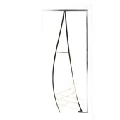 Moskitiera Magnetyczna na Drzwi Balkonowe 80x205 cm Czarna Silne Magnesy