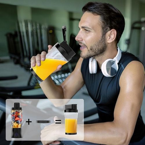 BLENDER KIELICHOWY DO SMOOTHIE KOKTAJLI RĘCZNY Bezprzewodowy USB PRZENOŚNY na Arena.pl