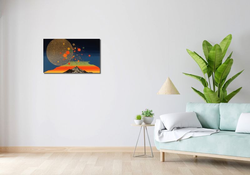 Obraz 70x40cm Ekspozycja Na Świat zdjęcie 2