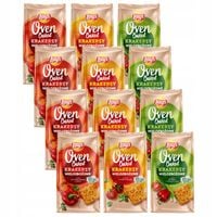 Krakersy Lay's Oven Baked z ziołami papryka + pomidor + warzywa 12x