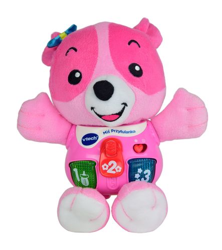 vTech 61067 Miś Przytulanka różowy PL na Arena.pl