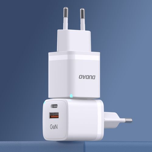 ładowarka sieciowa gan 33w pps usb-c usb-a biała na Arena.pl