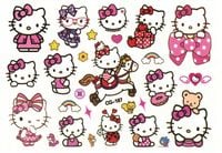 Tatuaże zmywalne Hello Kitty - CG-187
