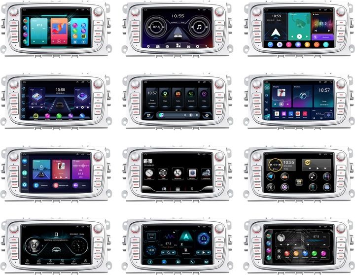 RADIO NAWIGACJA ANDROID FORD KUGA S-MAX GALAXY MONDEO FOCUS C-MAX BLUETOOTH zdjęcie 4