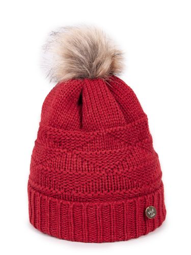 Czapka zimowa dziecięca czerwona 54-56 YOCLUB na Arena.pl