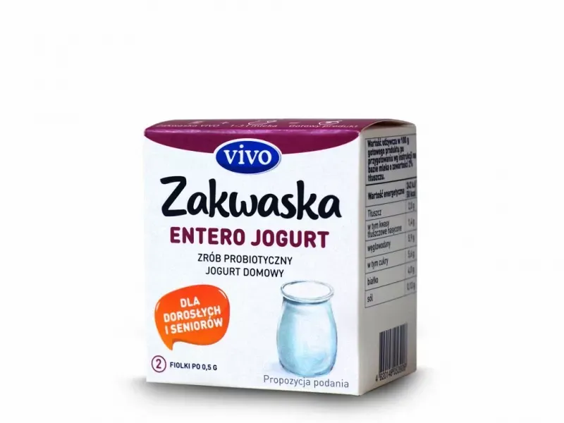 Jogurt Entero Vivo - Kartonik 2 Sztuki zdjęcie 1