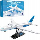 KLOCKI KONSTRUKCYJNE PANTASY SAMOLOT BOEING 787 DREAMLINER 55 CM 744 ELEM.
