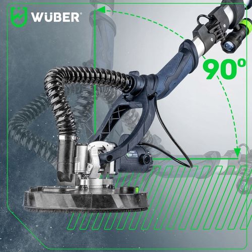 SZLIFIERKA ŻYRAFA DO GIPSU GŁADZI TYNKU LED DWIE GŁOWICE PAPIER X24 na Arena.pl