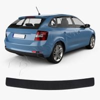 ŠKODA RAPID SPORTBACK HB 2013 - Listwa Czarna ABS Nakładka Zderzak Tylni
