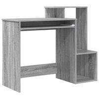 Biurko Szary Sonoma 106 x 40 x 88,5 cm Materiał drewnopochodny