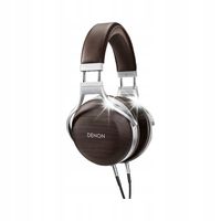 DENON AH-D5200 SŁUCHAWKI WOKÓŁUSZNE KLASY PREMIUM DREWNO ZEBRAWOOD BRĄZOWE