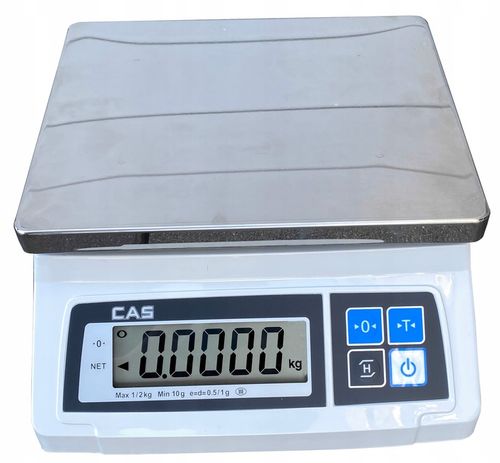 WAGA ELEKTRONICZNA SKLEPOWA MAGAZYNOWA Z LEGALIZACJĄ 10kg 2g CAS SW I WR10 na Arena.pl