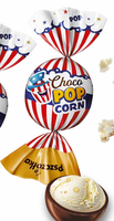 Pszczółka Cukierki z nadzieniem mlecznym Choco Popcorn 1 kg